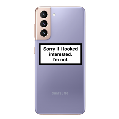 Husa Samsung Galaxy S21 FE, Silicon Premium, INTERESTED